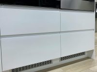 Handleless doors for IKEA Faktum kitchens White