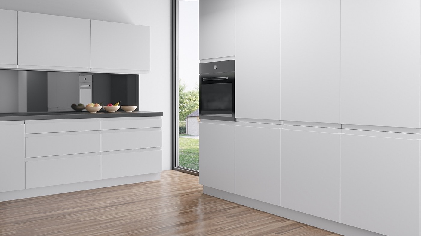 Doors and fronts for IKEA Faktum kitchen with integrated handles